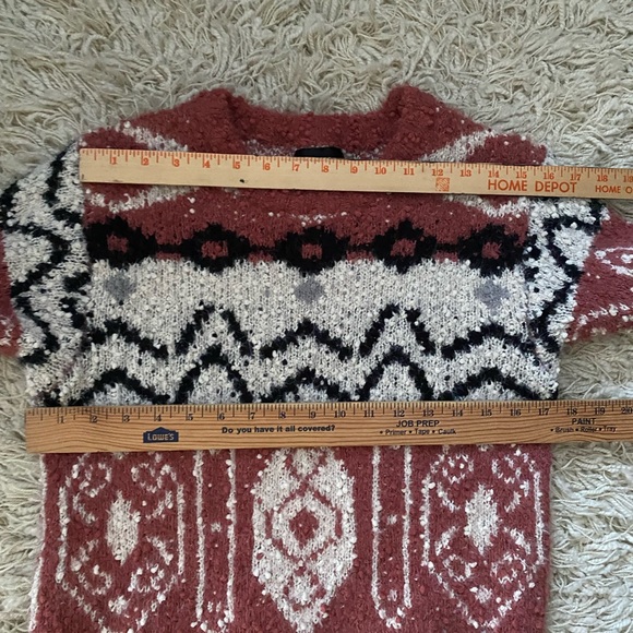 Vici Small Aztec Inspired Sweater - Picture 4 of 13